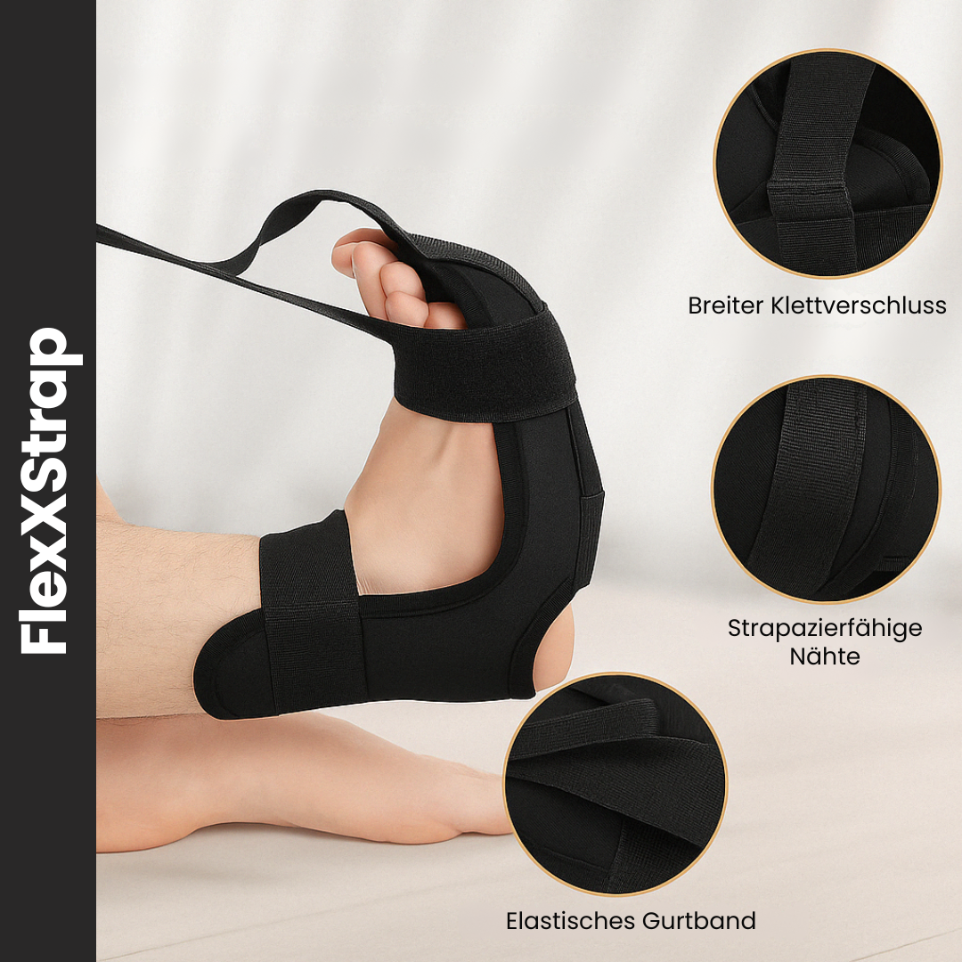 FlexXStrap™ – Dehngurt für mehr Beweglichkeit & weniger Schmerzen